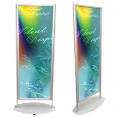 A1 Floor Stand 1900 - ideal displays - a1 floor stand 1900 - ideal displays