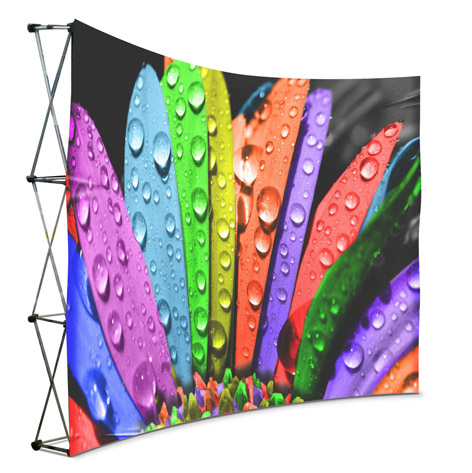 Cloth Banner Wall Curve